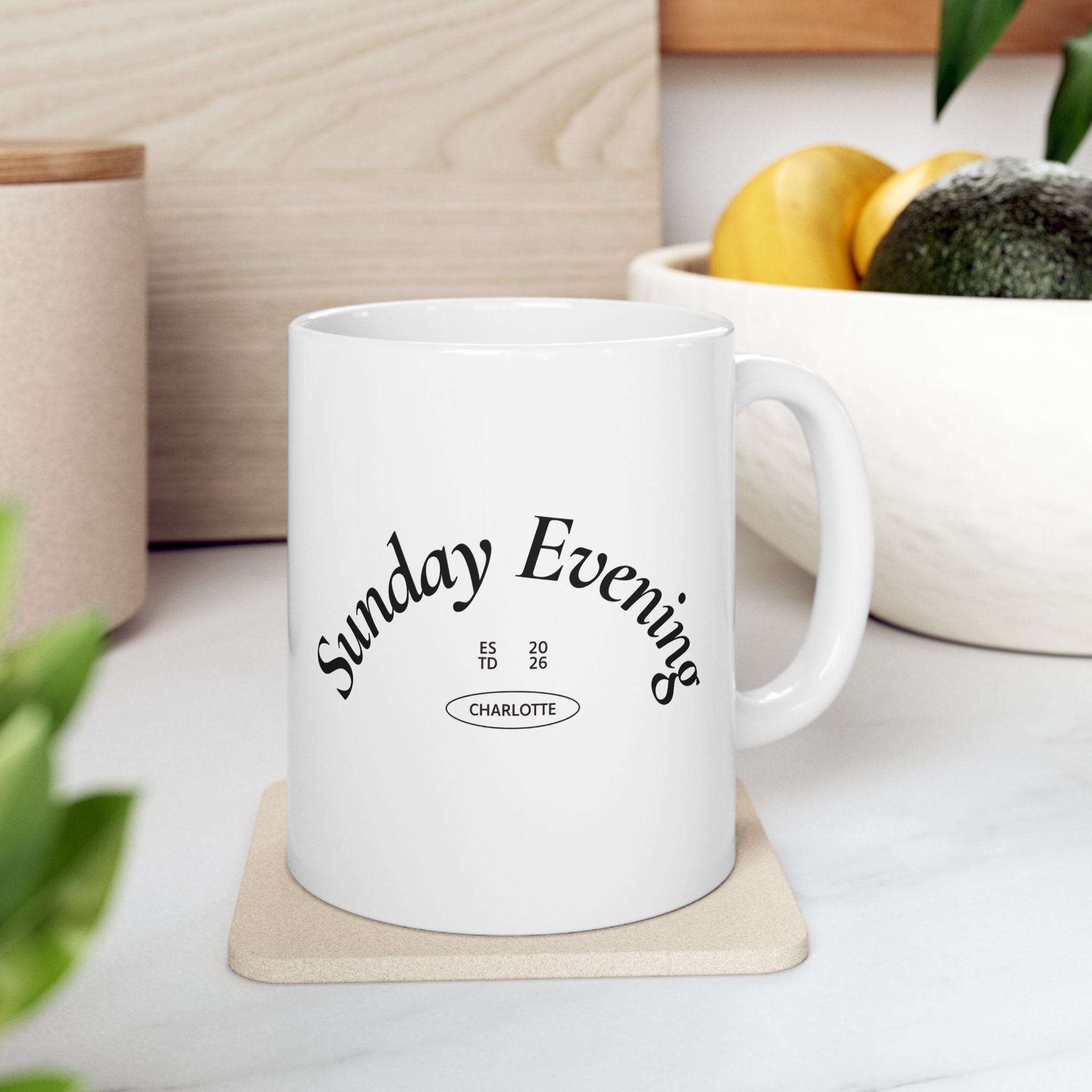 Sunday Morning Ceramic Mug