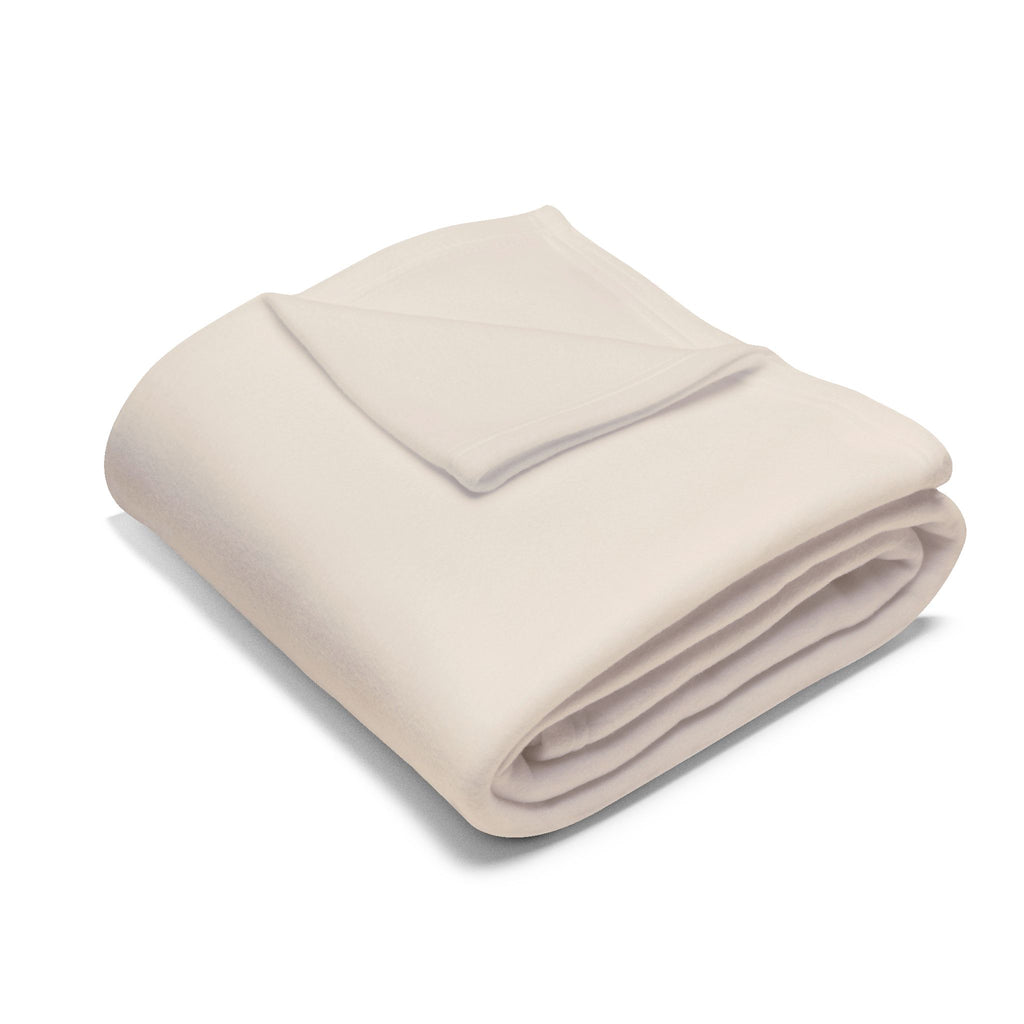 Sunday Evening Arctic Fleece Blanket — Cozy Neutral Throw