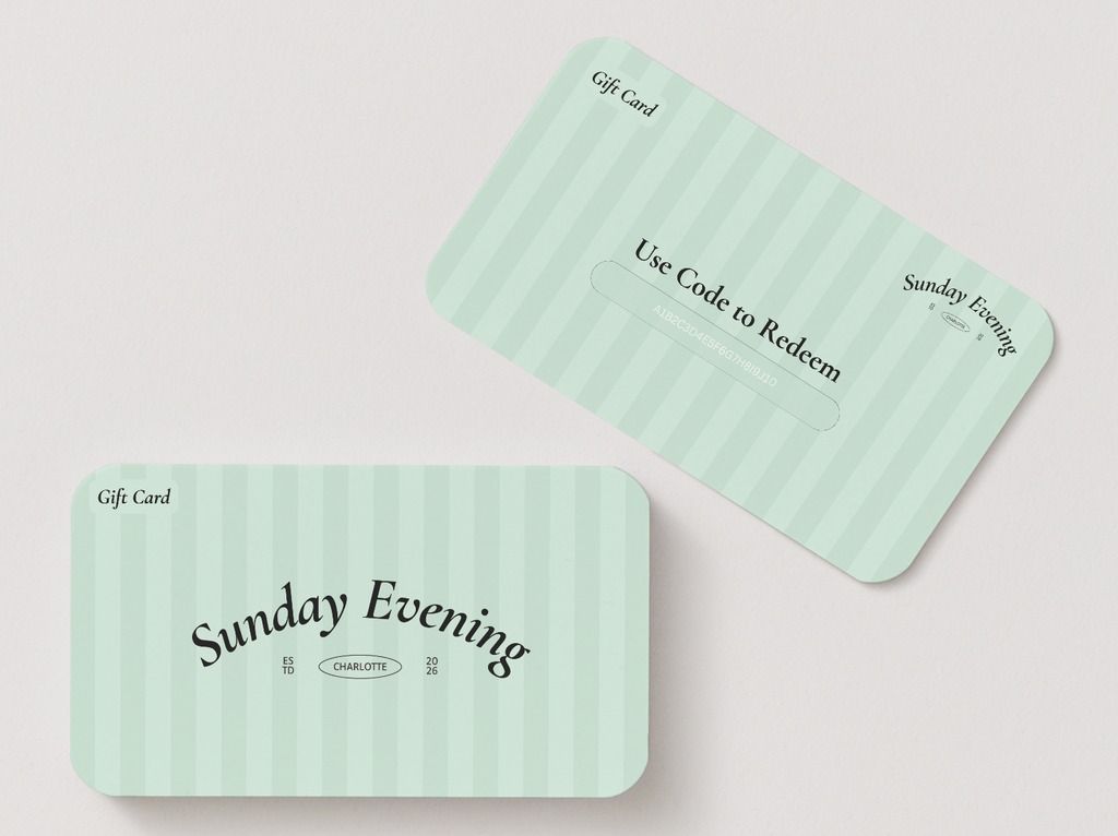 Sunday Evening - Gift Card